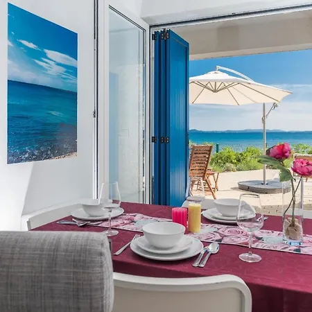 펜션 Ferienhaus In Privlaka Mit Kleinem Pool Und Panoramablick *