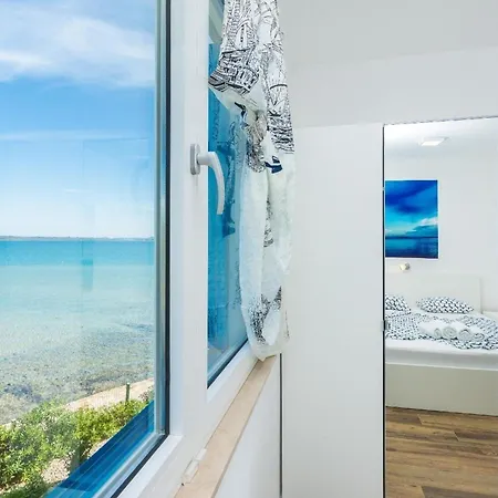 Ferienhaus In Privlaka Mit Kleinem Pool Und Panoramablick 펜션 *