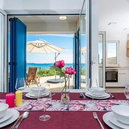 Ferienhaus In Privlaka Mit Kleinem Pool Und Panoramablick * 프리블라카